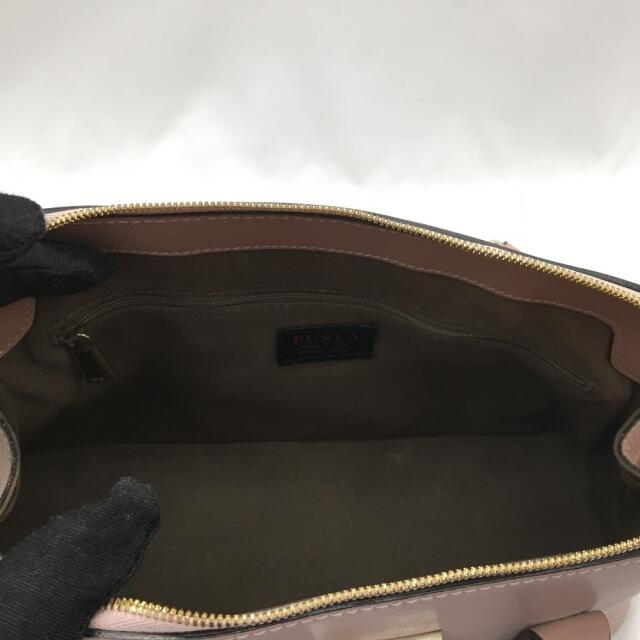 【美品】FURLA ミラノ ハンドバッグ ショルダー 2way レッド 赤