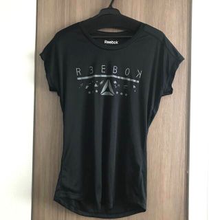 リーボック(Reebok)のリーボック　レディースTシャツ　ブラック(Tシャツ(半袖/袖なし))