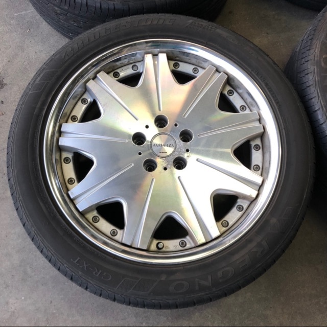 BRIDGESTONE - 【19インチ】ワーク ホイール & 245/45R19 タイヤ 4本
