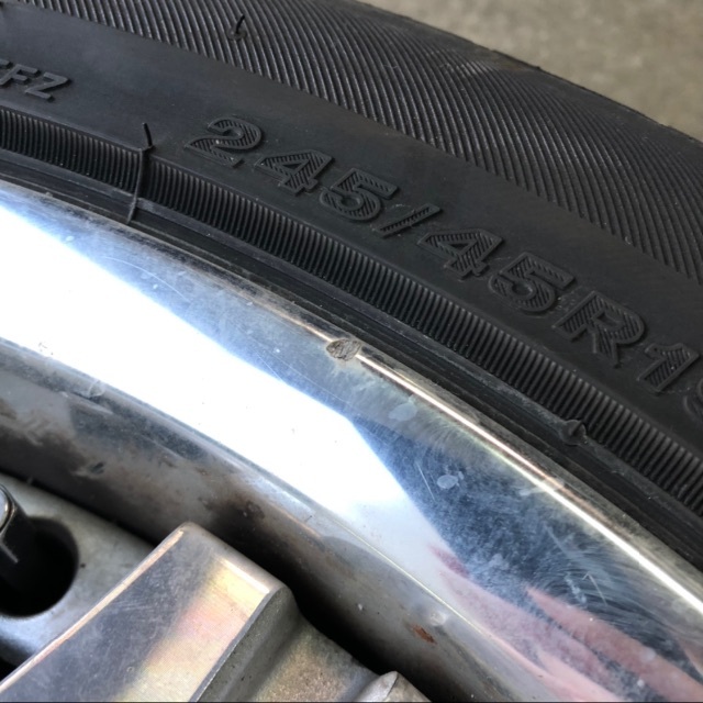BRIDGESTONE - 【19インチ】ワーク ホイール & 245/45R19 タイヤ 4本
