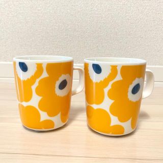 マリメッコ(marimekko)のマリメッコ　ウニッコ　オレンジ　日本限定(食器)