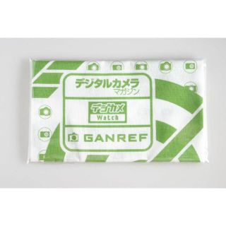 非売品! デジカメウォッチ GANREF ノベルティ ロゴ入り 手ぬぐい(その他)