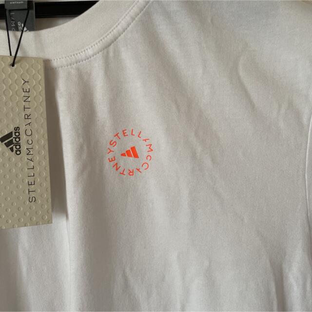 adidas by Stella McCartney(アディダスバイステラマッカートニー)のadidas by STELLA McCARTNEY Tシャツ 白シャツ レディースのトップス(Tシャツ(半袖/袖なし))の商品写真