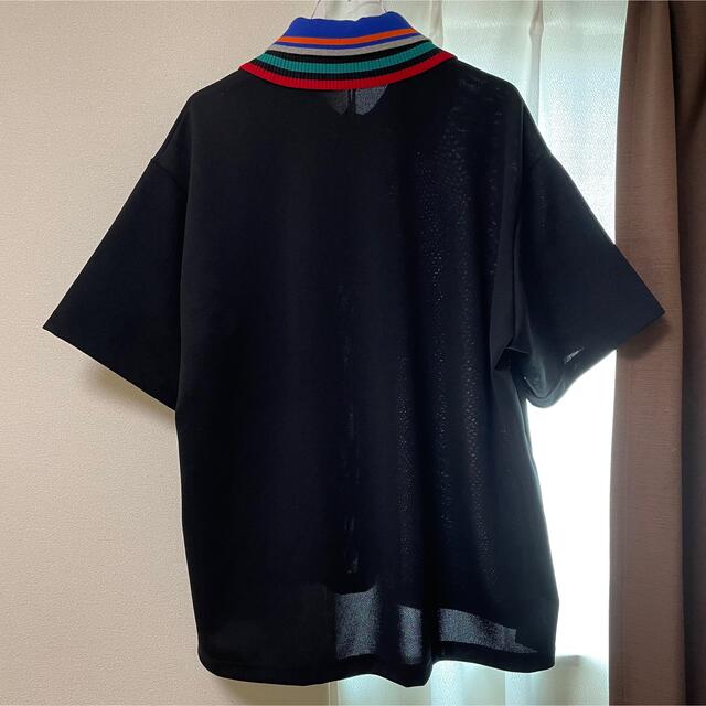 【極美品】Kolor 22SS ポロシャツ 黒 ブラック カラー