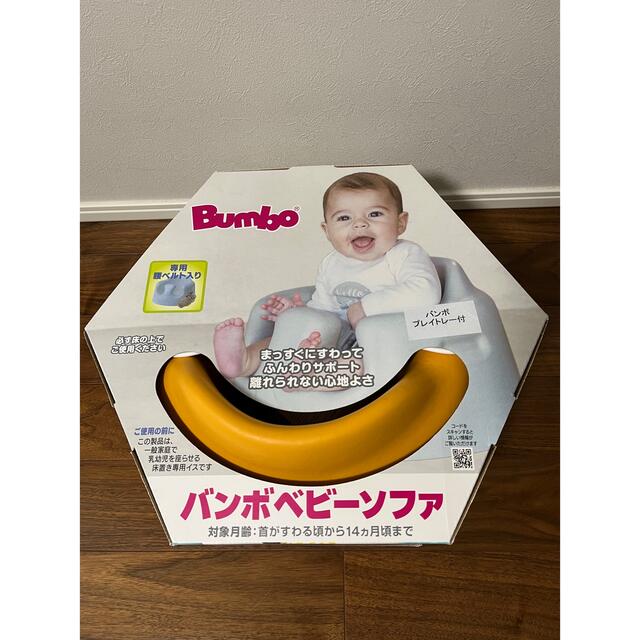 【1回着用】バンボ プレイトレー付き Bumbo