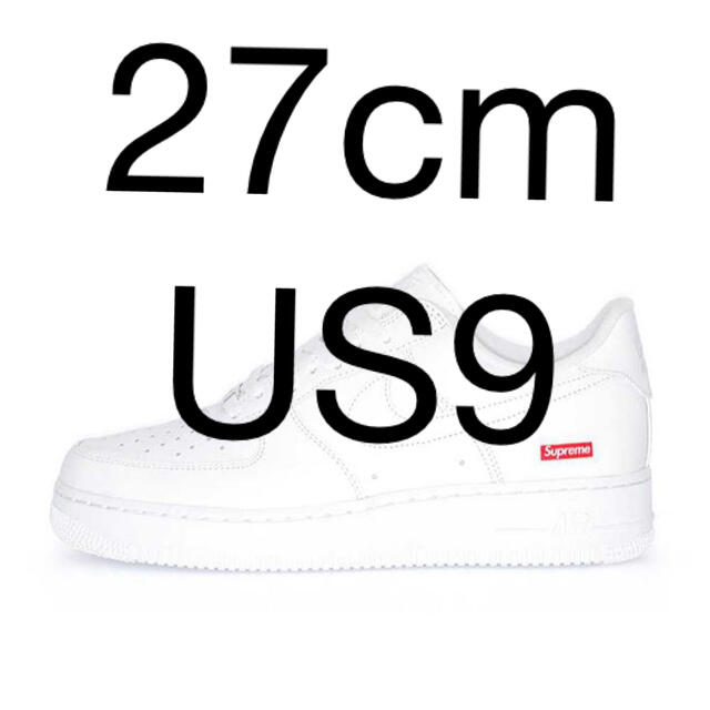 Supreme Nike Air Force 1 Low 27cm US9