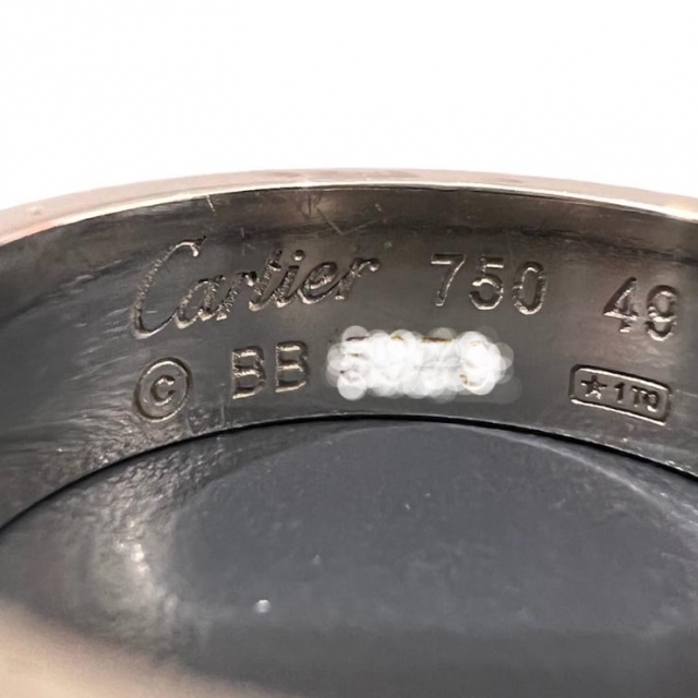 カルティエ Cartier ラブリング　750WG　＃49 リング・指【中古】