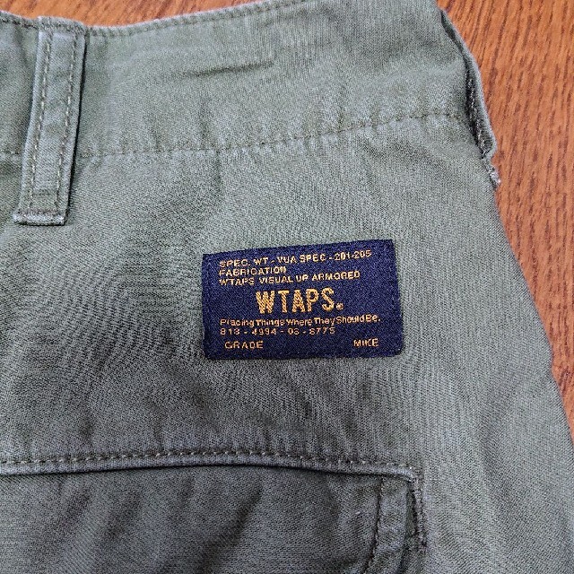 W)taps(ダブルタップス)のWTAPS CARGO SHORTS / SHORTS.COTTON.STAIN メンズのパンツ(ショートパンツ)の商品写真