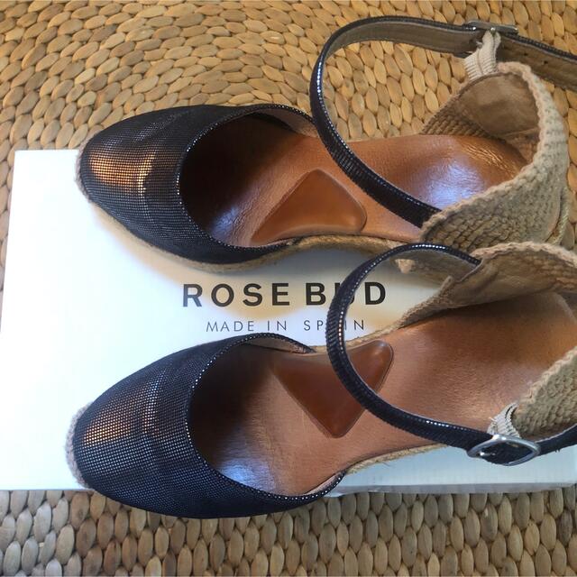 ROSE BUD(ローズバッド)のローズバッド　ウェッジソール　ヒール　サンダル　靴　23.5センチ レディースの靴/シューズ(ハイヒール/パンプス)の商品写真