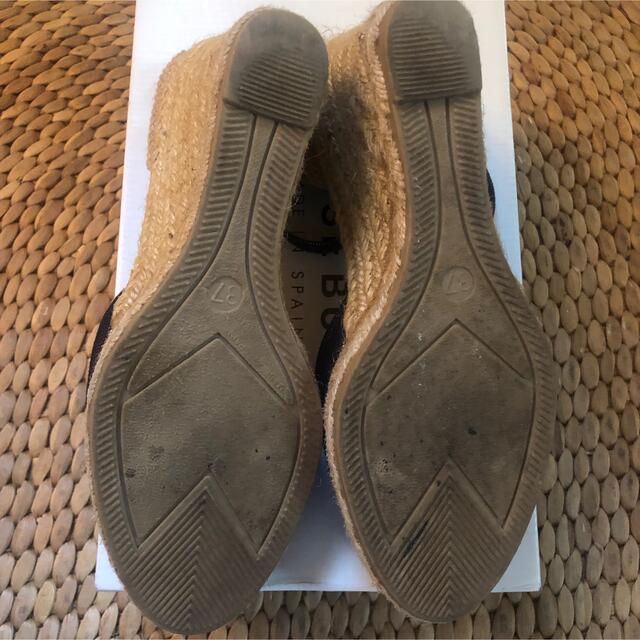 ROSE BUD(ローズバッド)のローズバッド　ウェッジソール　ヒール　サンダル　靴　23.5センチ レディースの靴/シューズ(ハイヒール/パンプス)の商品写真