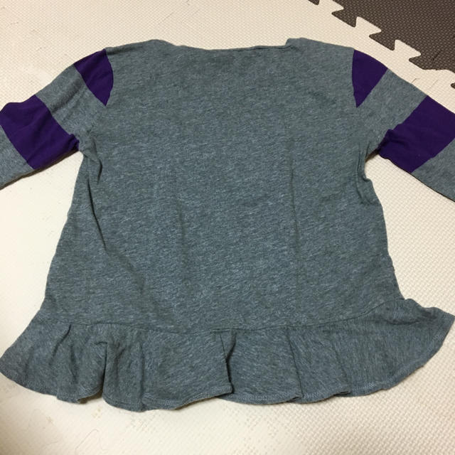 Ralph Lauren(ラルフローレン)のラルフローレン☆used☆6y☆裾ふりる長袖カットソー キッズ/ベビー/マタニティのキッズ服女の子用(90cm~)(Tシャツ/カットソー)の商品写真