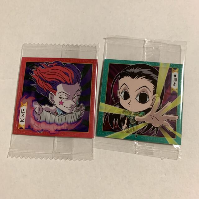 hunter×hunter ウエハース ヒソカ イルミ ハンター×ハンターの hunter×hunter ウエハース ヒソカ イルミ ハンター×ハンターの