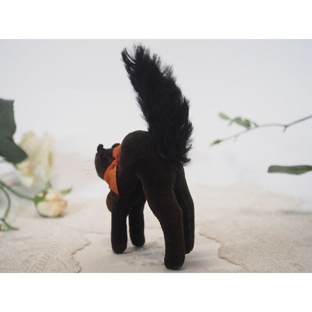 シュタイフ☆Black Tom Cat 8cm☆最小サイズ/ブラックトム シュタイフ☆Black Tom Cat 8cm☆最小サイズ/ブラックトム
