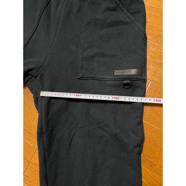 METROPIA(メトロピア)のメトロピア　スウェットパンツ　黒　Ｌ メンズのパンツ(その他)の商品写真