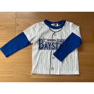 ヨコハマディーエヌエーベイスターズ(横浜DeNAベイスターズ)のベイスターズ　長袖シャツ　90cm(Tシャツ/カットソー)