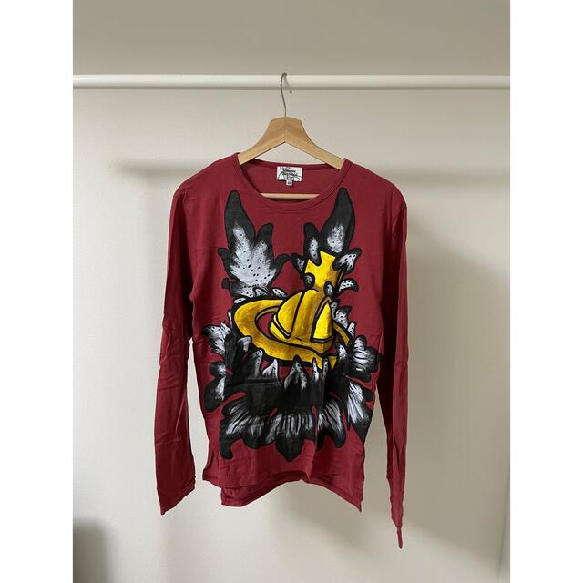 Vivienne Westwood MANプリントTシャツ　ネイビー　サイズ48