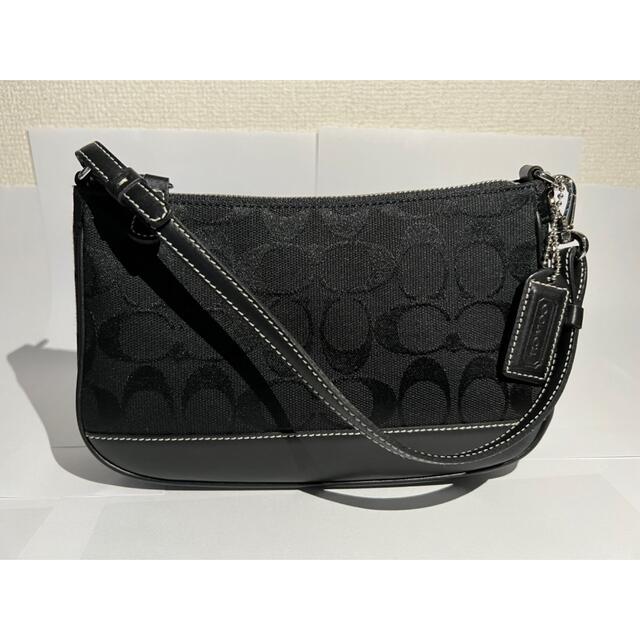 COACH - 【 COACH 】スウィンガーバッグ ミニバッグ オールブラックの