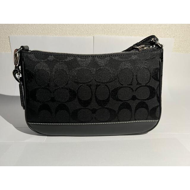 COACH - 【 COACH 】スウィンガーバッグ ミニバッグ オールブラックの