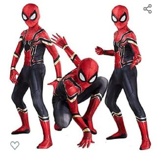 あゆみ様☆スパイダーマンコスプレ　120(衣装一式)