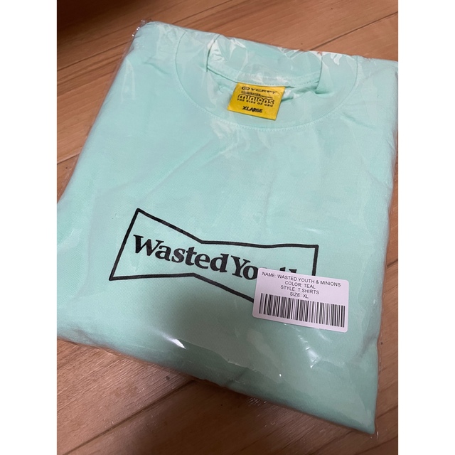 WASTED YOUTH x MINIONS TEAL T-SHIRT