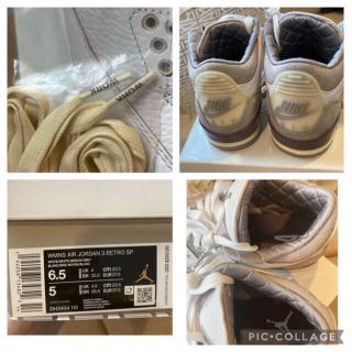 A Ma Maniere Air Jordan 3 W23.5cm 新品未使用(スニーカー)