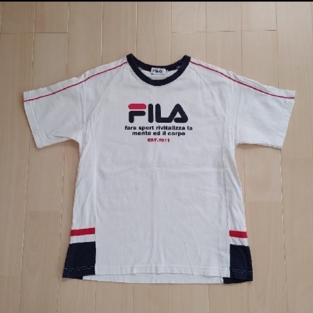 FILA　160シャツ キッズ/ベビー/マタニティのキッズ服男の子用(90cm~)(Tシャツ/カットソー)の商品写真