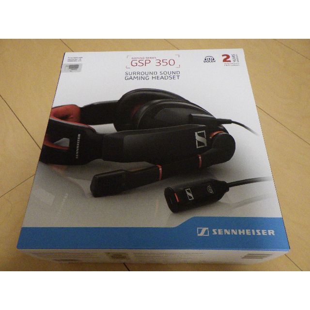 SENNHEISER(ゼンハイザー)のゼンハイザー GSP350 ゲーミングヘッドセット スマホ/家電/カメラのオーディオ機器(ヘッドフォン/イヤフォン)の商品写真