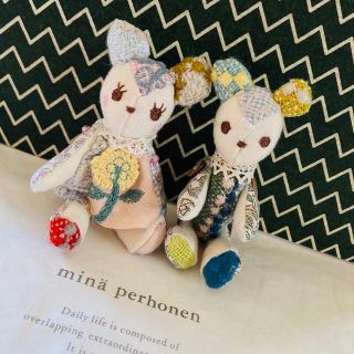 ミナペルホネン(mina perhonen)のミナペルホネン　テディベア(ぬいぐるみ)