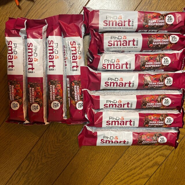 PhD smart BAR ダークチョコラズベリー味 11本