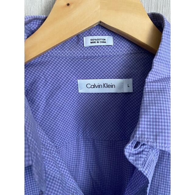Calvin Klein(カルバンクライン)のCalvin Klein  カルバンクライン シャツ 半袖 L メンズのトップス(Tシャツ/カットソー(半袖/袖なし))の商品写真