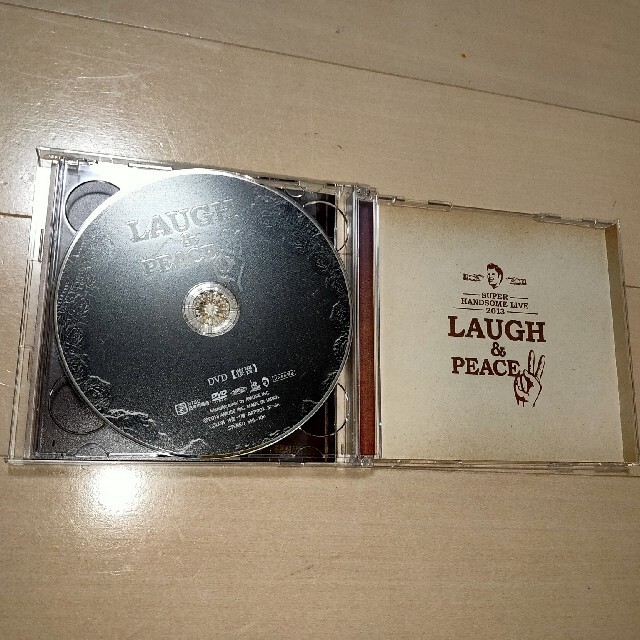 チームハンサム！ LAUGH＆PEACE  CD＋DVD  佐藤健 三浦春馬 エンタメ/ホビーのDVD/ブルーレイ(ミュージック)の商品写真