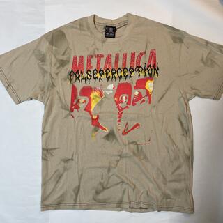 【レア】METALLICA バンドTシャツ XL(Tシャツ/カットソー(半袖/袖なし))
