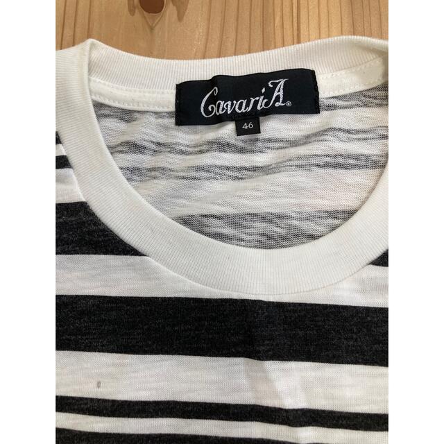 CavariA(キャバリア)のCavariA　Tシャツ　46 メンズのトップス(Tシャツ/カットソー(半袖/袖なし))の商品写真