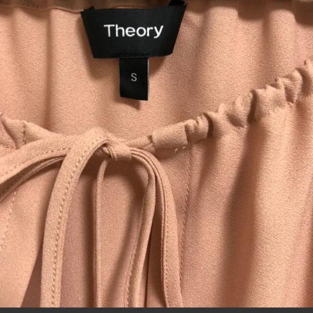 theory(セオリー)のTheory ウォッシャブル　カットソー　ブラウス レディースのトップス(シャツ/ブラウス(半袖/袖なし))の商品写真