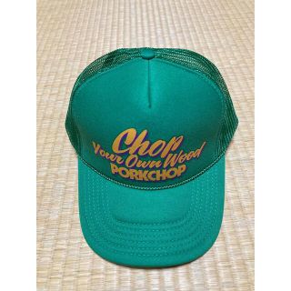 【値下げ】ポークチョップ　PORKCHOP メッシュ　キャップ(キャップ)