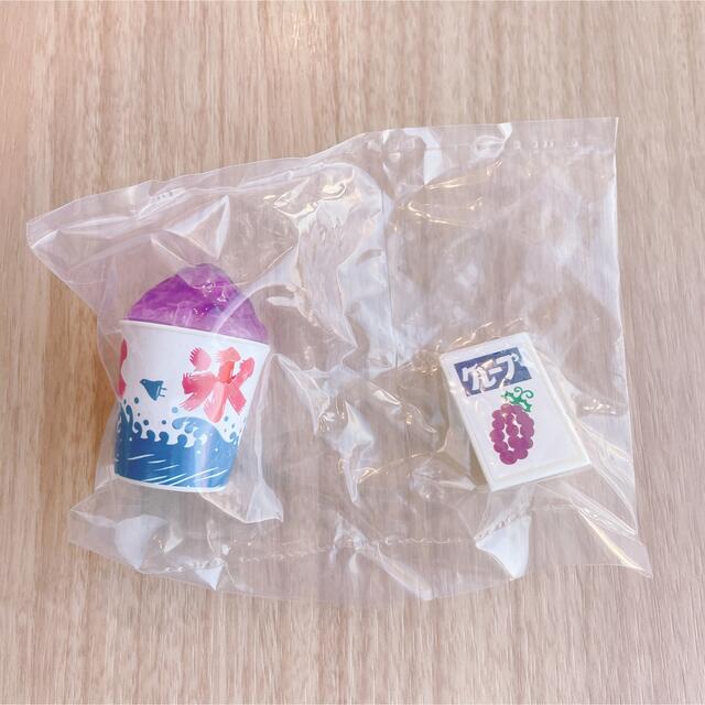 かき氷　ミニチュアコレクション　グレープ🍇 エンタメ/ホビーのフィギュア(その他)の商品写真