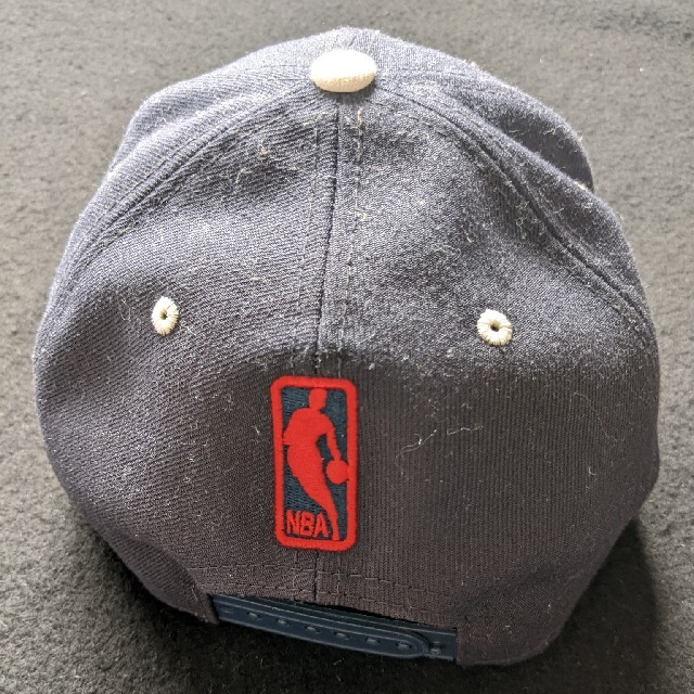 NEW ERA　キャップ　NBA 76 9FIFTY Snapback　帽子NAVYCREAM素材