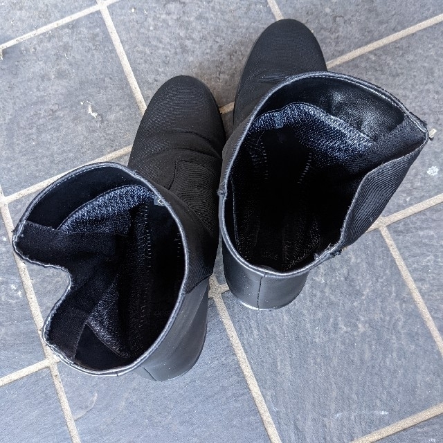 アサヒシューズ(アサヒシューズ)のアサヒシューズ レインブーツ ブラック 23cm レディースの靴/シューズ(レインブーツ/長靴)の商品写真