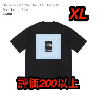 シュプリーム(Supreme)のSupreme The North Face Bandana Tee Black(Tシャツ/カットソー(半袖/袖なし))