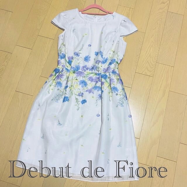 Debut de Fiore - デビュードフィオレ 花柄ワンピース 38の通販 by R's