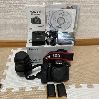 キヤノン(Canon)のハムエッグ様専用Canon EOS 80D EF-S18-135 IS USM(デジタル一眼)