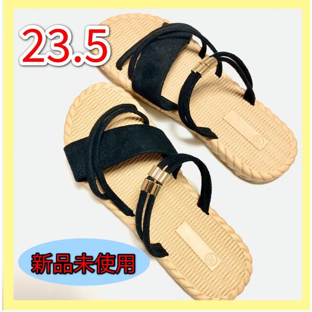 【送料無料】夏 サンダル 2WAY ダブルストラップ ビーチサンダル ペタンコ レディースの靴/シューズ(サンダル)の商品写真
