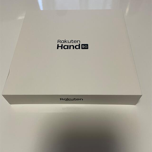 Rakuten(ラクテン)の楽天 hand 5G RED SIMフリー スマホ/家電/カメラのスマートフォン/携帯電話(スマートフォン本体)の商品写真