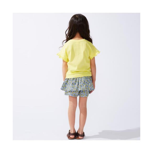 フリルキュロットパンツ ショート丈 キッズ/ベビー/マタニティのキッズ服女の子用(90cm~)(パンツ/スパッツ)の商品写真