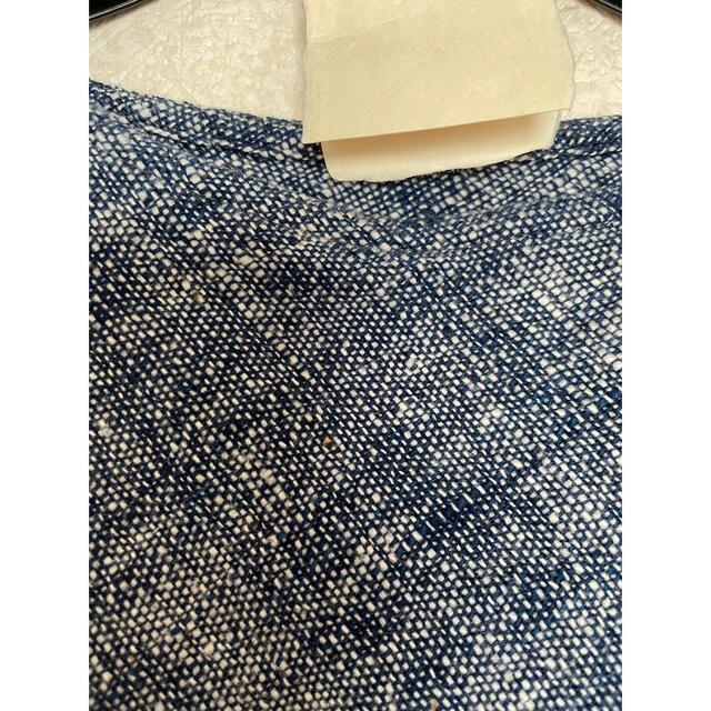 美品 うさと USAATO 草木染 藍染 トップス うさと服 素材タグ付 6