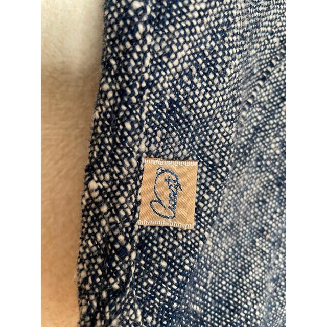 美品 うさと USAATO 草木染 藍染 トップス うさと服 素材タグ付 7