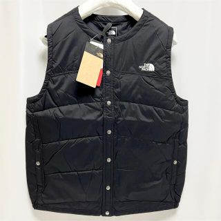 ザノースフェイス(THE NORTH FACE)のノースフェイス メドウウォーム ベスト Meadow Vest ダウンベスト 黒(ダウンベスト)