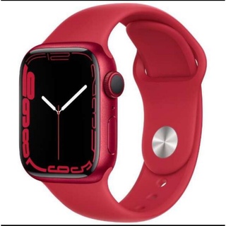 アップルウォッチ(Apple Watch)の【新品】Apple Watch Series 7 41mm GPS レッド(腕時計(デジタル))
