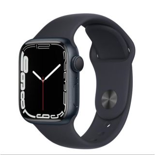 アップルウォッチ(Apple Watch)の【新品】Apple Watch Series 7 41mm GPS ミッドナイト(腕時計(デジタル))