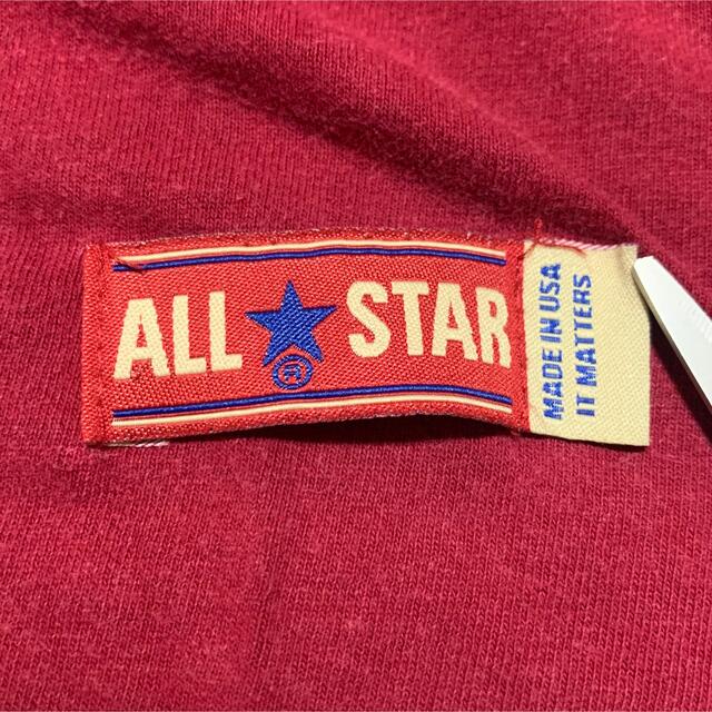 CONVERSE(コンバース)のCONVERSE ALL STAR 両面プリント USA製 ビンテージ 90s メンズのトップス(Tシャツ/カットソー(半袖/袖なし))の商品写真